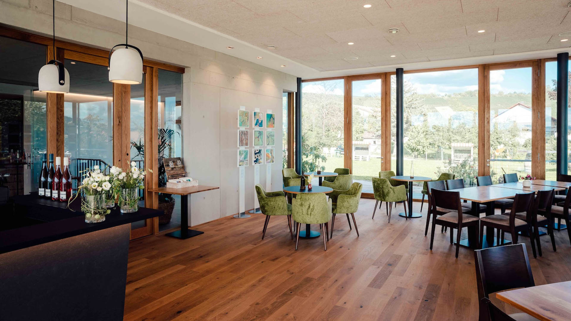 Catering Private Feiern 15 Sitzbereiche in der Location Weingut Klopfer.