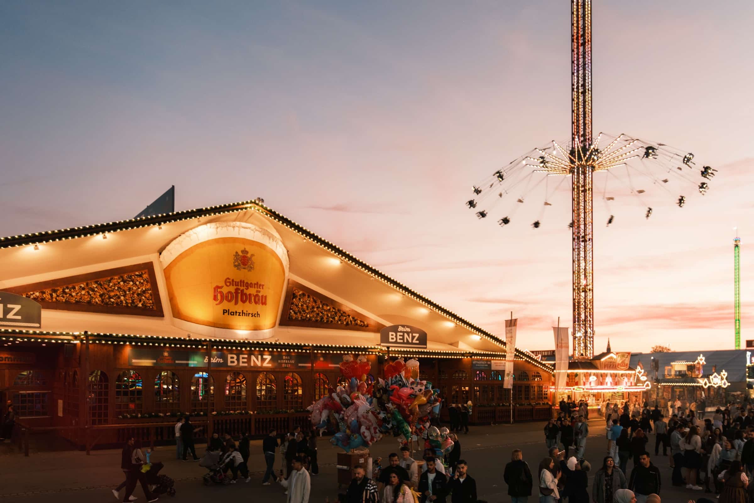 Cannstatter Volksfest – Hofbräu Zelt Beim BENZ
